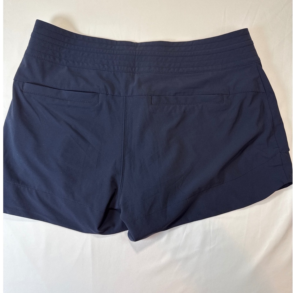 Athleta Trekkie North Shorts Bundle Size 4 Black Navy Blue Hiking Outdoor 2 Pack - Picture 3 of 11